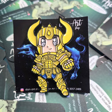 Cargar imagen en el visor de la galería, Pin Aldebaran de Tauro | Coleccionable Dan-Art.shop | Caballeros del Zodiaco