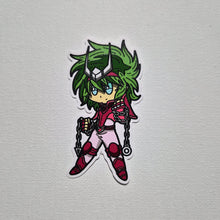 Cargar imagen en el visor de la galería, Sticker Shun de Andromeda | Caballeros del Zodiaco |