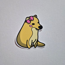 Cargar imagen en el visor de la galería, Sticker Cheems Niña | Memes |