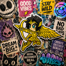 Cargar imagen en el visor de la galería, Sticker Aioros de Sagitario | Caballeros del Zodiaco |