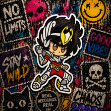 Cargar imagen en el visor de la galería, Sticker Seiya de Pegaso | Caballeros del Zodiaco |