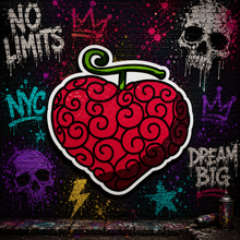 Cargar imagen en el visor de la galería, Sticker Fruta del Diablo Ope Ope | One Piece |