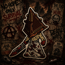 Cargar imagen en el visor de la galería, Sticker Piramid Head | Silent Hill |