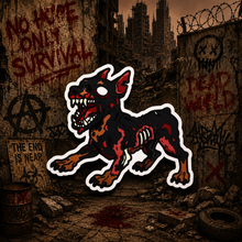 Cargar imagen en el visor de la galería, Sticker Perros Cerberus Zombies | Resident Evil |