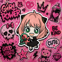 Cargar imagen en el visor de la galería, Sticker Anya Forger | Spy x Family |