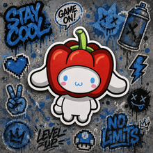 Cargar imagen en el visor de la galería, Sticker Cinnamoroll Chile Morron | Sanrio |