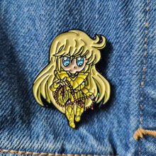 Cargar imagen en el visor de la galería, Pin Shaka de Virgo | Coleccionable Dan-Art.shop | Caballeros del Zodiaco
