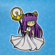 Cargar imagen en el visor de la galería, Sticker Diosa Atenea | Caballeros del Zodiaco |
