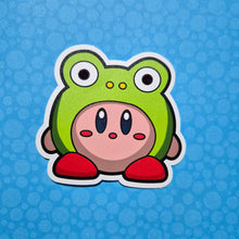 Cargar imagen en el visor de la galería, Sticker Kirby sombrero de Rana | Kirby |
