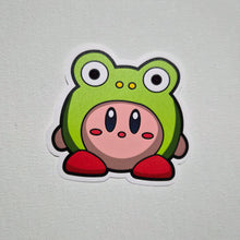 Cargar imagen en el visor de la galería, Sticker Kirby sombrero de Rana | Kirby |
