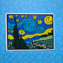 Cargar imagen en el visor de la galería, Sticker Noche Estellada | Arte |
