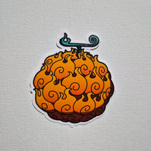 Cargar imagen en el visor de la galería, Sticker Fruta del Diablo Mera Mera | One Piece |
