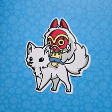 Cargar imagen en el visor de la galería, Sticker Princesa Mononoke | Studio Ghibli |
