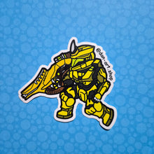 Cargar imagen en el visor de la galería, Sticker Spartan Amarillo | Halo |
