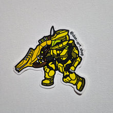 Cargar imagen en el visor de la galería, Sticker Spartan Amarillo | Halo |
