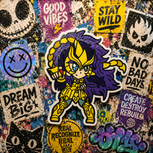 Cargar imagen en el visor de la galería, Sticker Milo de Scorpio | Caballeros del Zodiaco |
