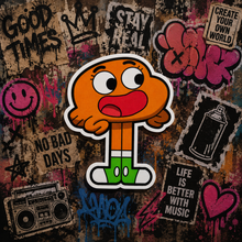 Cargar imagen en el visor de la galería, Sticker Darwin | El Increíble Mundo de Gumball |
