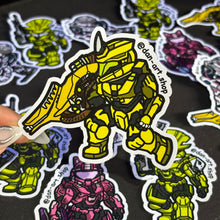 Cargar imagen en el visor de la galería, Sticker Spartan Amarillo | Halo |

