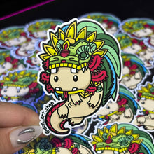 Cargar imagen en el visor de la galería, Sticker Ajolote Quetzalcoatl | Dan-Art shop |
