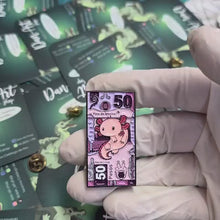 Cargar y reproducir el video en el visor de la galería, Pin Billete de Ajolote | Coleccionable Dan-Art.shop |
